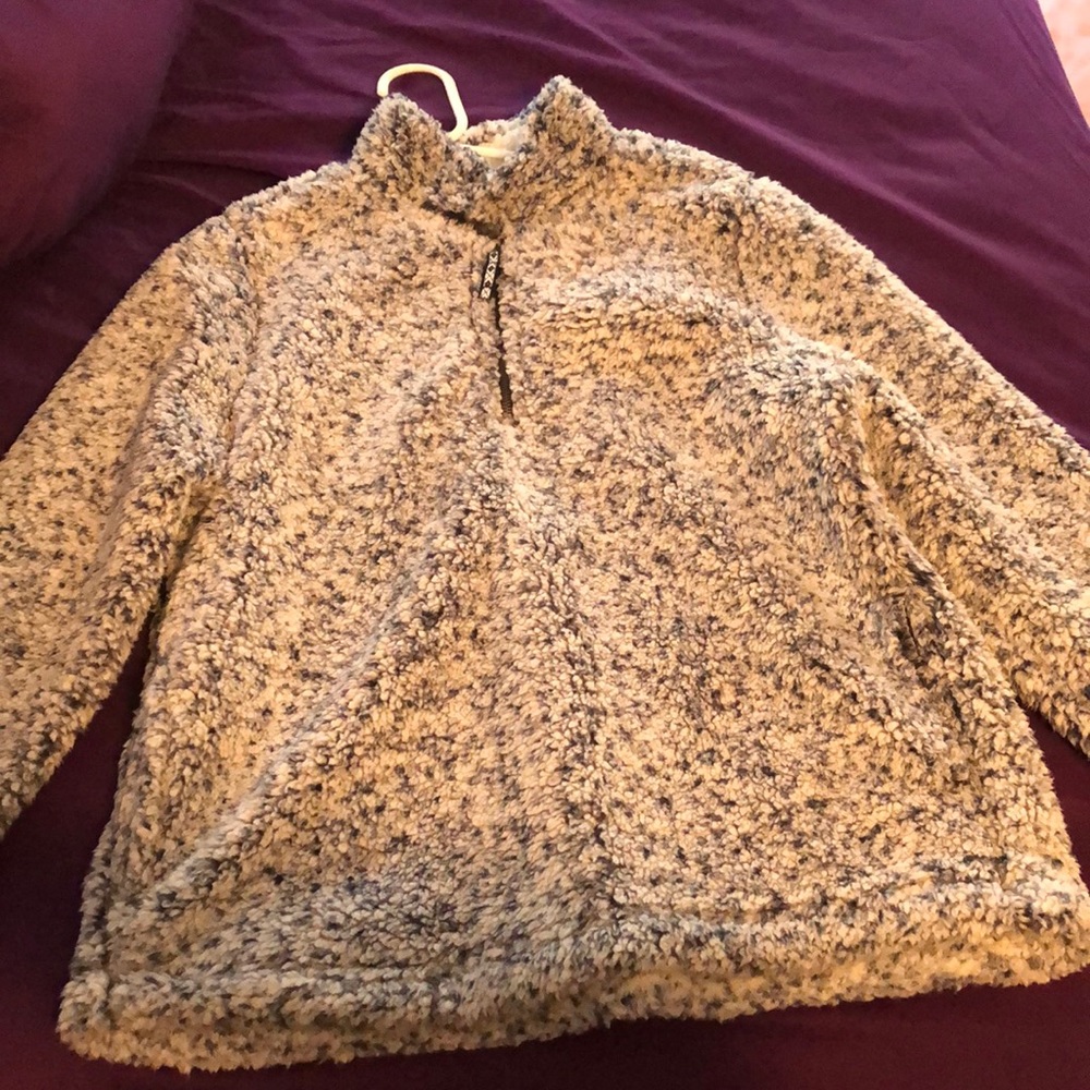 Fuzzy pullover